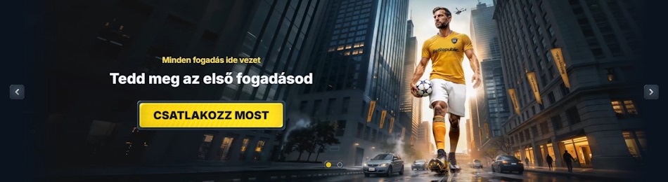 BetRepublic üdvözlő bónusz
