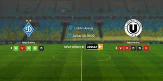 Foci Tippek: Dinamo Kijev - Universitatea Cluj 2026. július 09. - Európa-liga