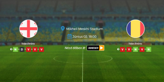 Foci Tippek: Georgia - Románia 2026. június 02. - Barátságos Mérkőzés