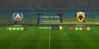 Foci Tippek: Levszki Szófia - AEK Athén 2026. augusztus 18. - Bajnokok Ligája