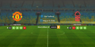 Foci Tippek: Manchester United - Nottingham Forest 2026. május 17. - Premier League