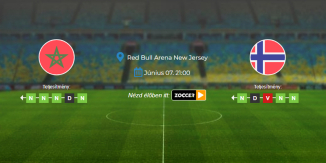 Foci Tippek: Marokkó - Norvégia 2026. június 07. - Barátságos Mérkőzés