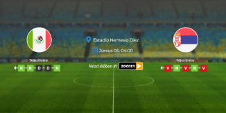 Foci Tippek: Mexikó - Szerbia 2026. június 05. - Barátságos Mérkőzés