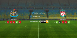 Foci Tippek: Newcastle United - Liverpool 2026. augusztus 23. - Premier League