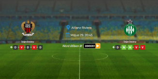 Foci Tippek: Nice - St. Etienne 2026. május 29. - Ligue 1