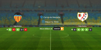 Foci Tippek: Valencia - Rayo Vallecano 2026. május 14. - LaLiga