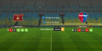 Foci Tippek: Viking - Sandefjord 2026. július 18. - Eliteserien