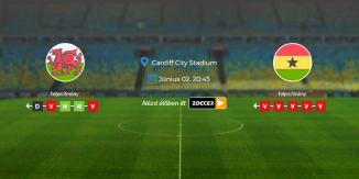 Foci Tippek: Wales - Ghána 2026. június 02. - Barátságos Mérkőzés